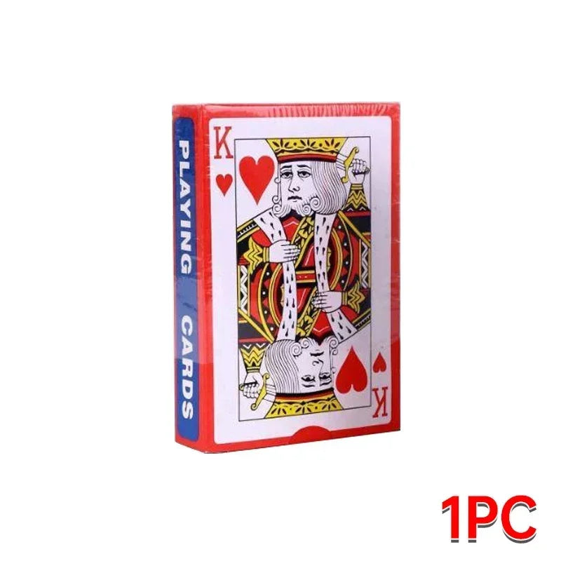 1–100 Pcs Poker Card Set – Baraja de 54 cartas para adultos, juego de mesa clásico para entretenimiento y juego de casino