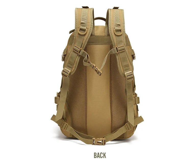 Mochila Reflectante Táctica 40L – Molle Militar Al aire libre mochila  Senderismo, Camping, caza y bolso de viaje