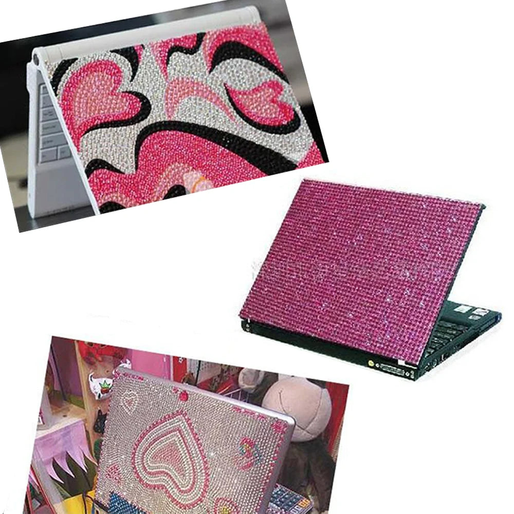 1040/900/504Pcs Taladro acrílico DIY Cristal Rhinestone Pegatinas autoadhesivas para fundas telefónicas, tarjetas y artesanías