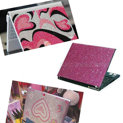 1040/900/504Pcs Taladro acrílico DIY Cristal Rhinestone Pegatinas autoadhesivas para fundas telefónicas, tarjetas y artesanías