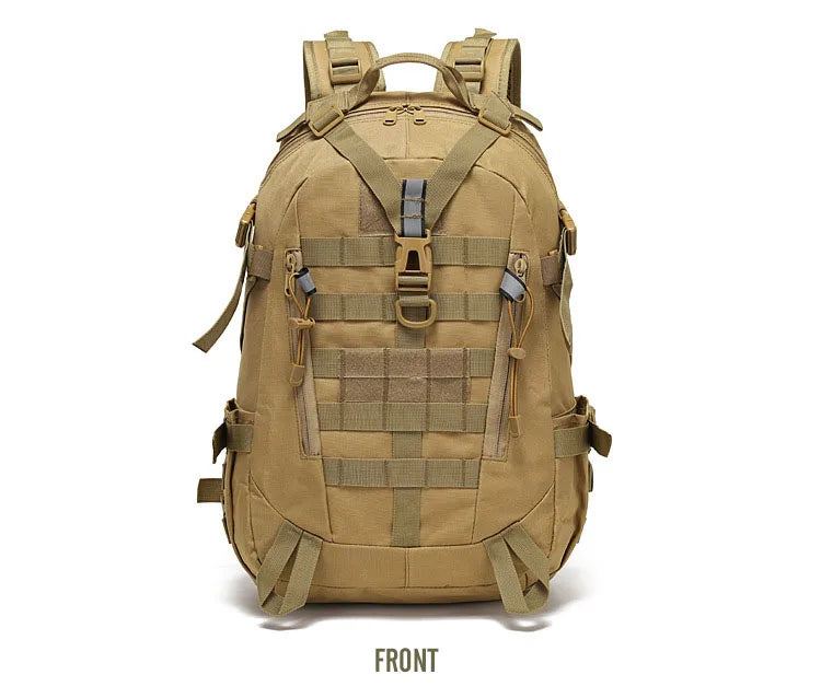 Mochila Reflectante Táctica 40L – Molle Militar Al aire libre mochila  Senderismo, Camping, caza y bolso de viaje
