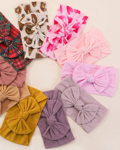 1Pc Baby Nylon Headscarf – Cinturón de flores hecho a mano para niñas recién nacidas, elástico infantil Turbant cabello