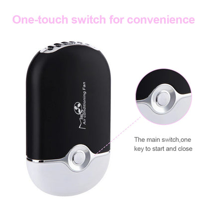 MASSA Mini ventilador de pestañas USB – Secador de cola rápida, Herramienta de extensión de pestañas para el maquillaje profesional