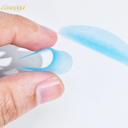 Lomansa 1 par de almohadillas de ablandamiento de silicona – pestaña permanente varillas y escudos para el levantamiento de pestañas, accesorios profesionales de pestañas