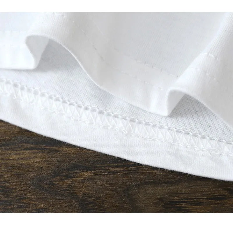 Camiseta de manga corta de algodón puro para niños de 2-10Y – Tops de verano para niños y niñas