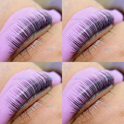 Libeauty 7 Almohadillas reutilizables del escudo de lava de París – Silicona Curler pestaña y accesorios de hierro curling, herramienta de maquillaje