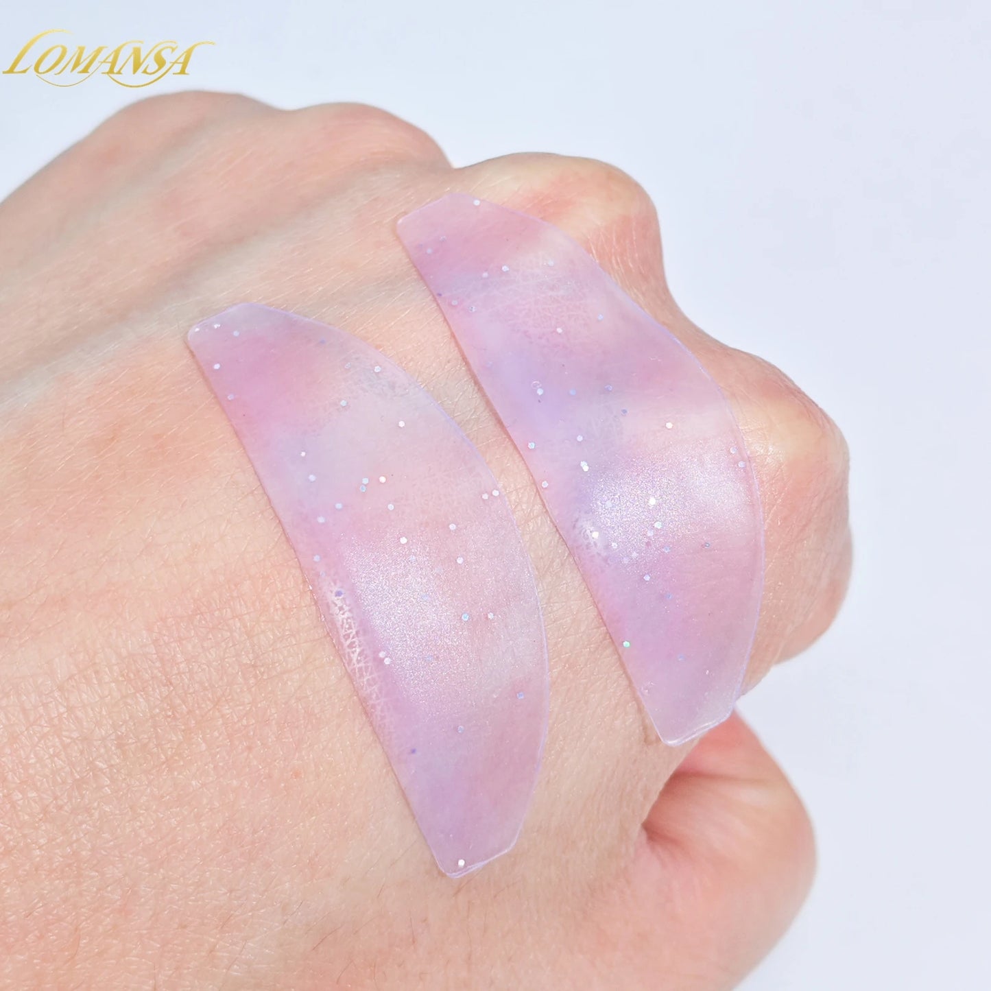 Lomansa 1 par de almohadillas de ablandamiento de silicona – pestaña permanente varillas y escudos para el levantamiento de pestañas, accesorios profesionales de pestañas