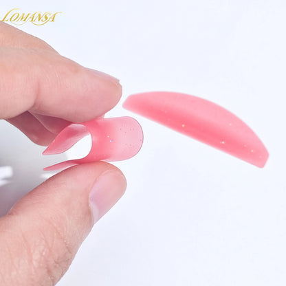 Lomansa 1 par de almohadillas de ablandamiento de silicona – pestaña permanente varillas y escudos para el levantamiento de pestañas, accesorios profesionales de pestañas