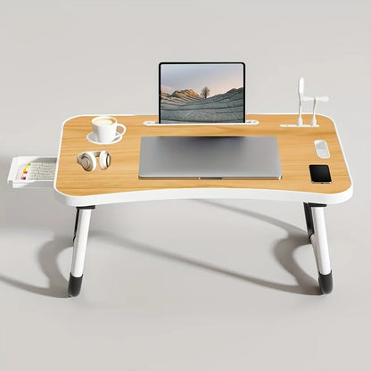 Ultra Large Portable Laptop Bed Table – Foldable Computer Desk for Bed, Sofa, or Floor