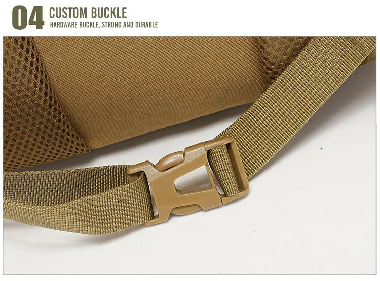 Mochila Reflectante Táctica 40L – Molle Militar Al aire libre mochila  Senderismo, Camping, caza y bolso de viaje