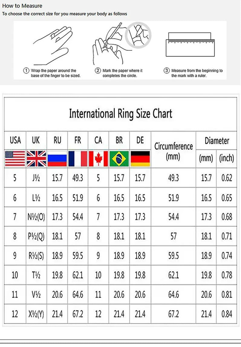 Anillo de compromiso de color plata de cojín de lujo Moonso para mujeres – Elegante Zircon Designer Joyería Regalo R5604