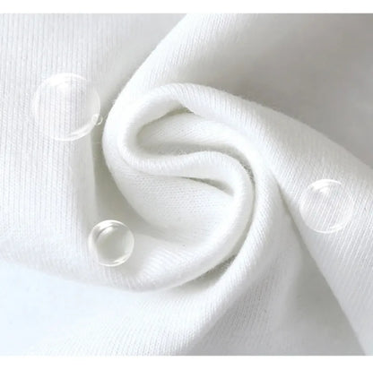 Camiseta de manga corta de algodón puro para niños de 2-10Y – Tops de verano para niños y niñas