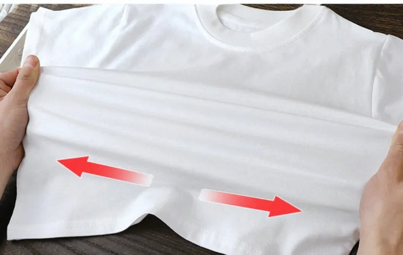 Camiseta de manga corta de algodón puro para niños de 2-10Y – Tops de verano para niños y niñas