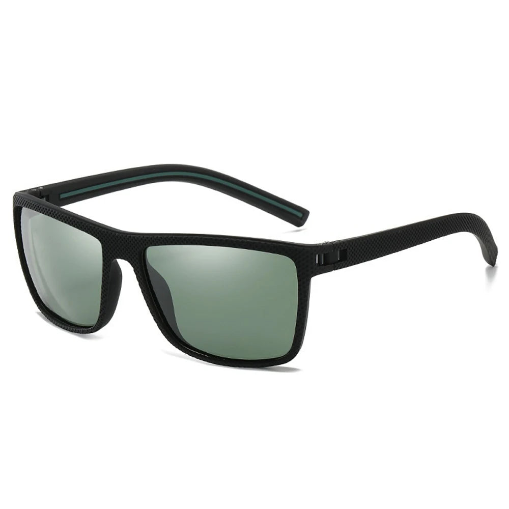 Gafas de sol polarizadas cuadradas de moda para hombres y mujeres – Diseñador UV400 Eyewear de conducción y pesca